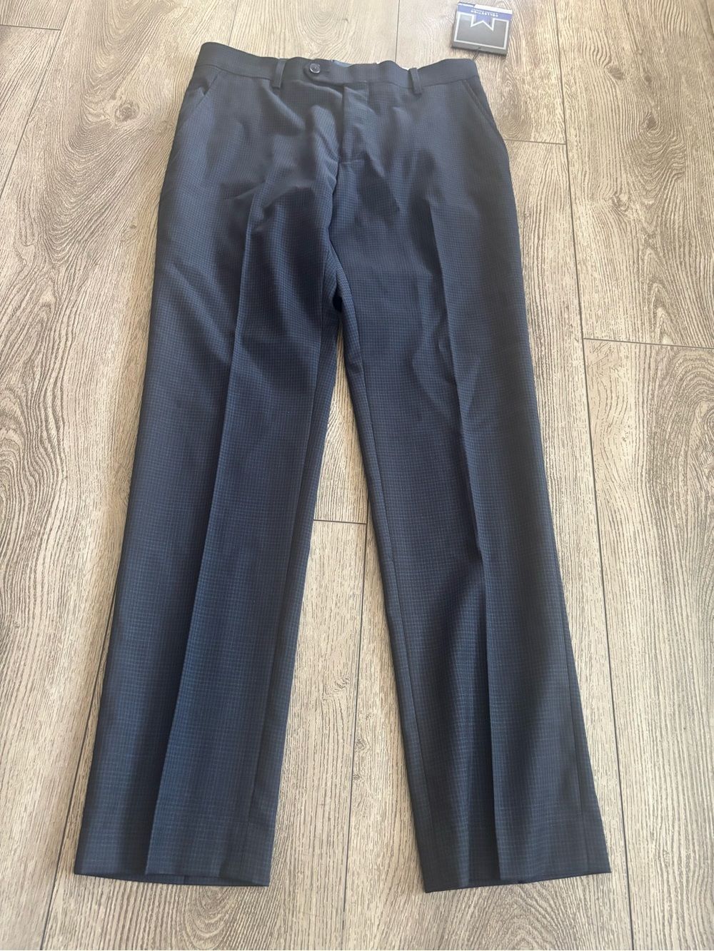 Michael Strahan modern fit Men's Dark Navy Dress Pants
